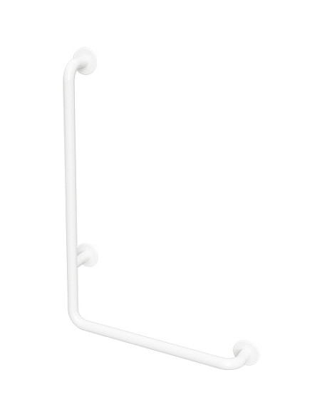 HELP: Wall support grab bar leftward 890 mm, white, without cover