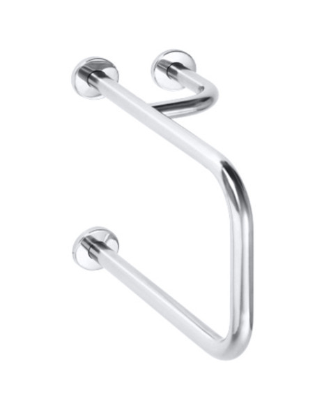 HELP: Sink grab bar with towel-holder, right, stainless steel