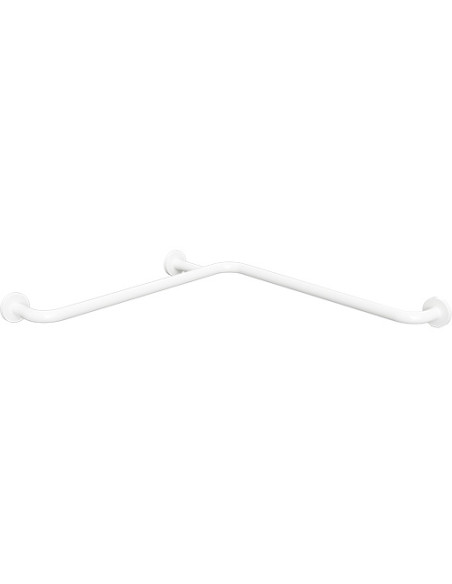 HELP: Shower grab bar, white  with flange cover