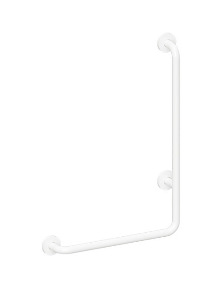 HELP: Wall support grab bar rightward 890 mm, white, with cover HELP: Wall support grab bar rightward 890 mm, white, with cover