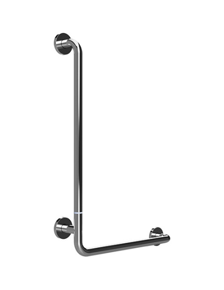 HELP: Foldable wall support grab bar leftward 890 mm, polished with cover HELP: Foldable wall support grab bar leftward 890 mm, polished with cover