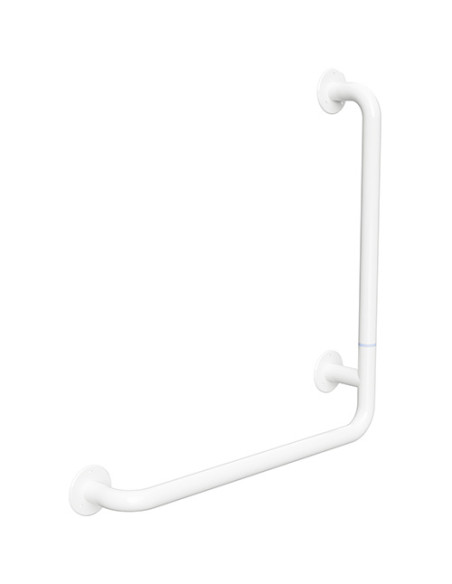 HELP: Foldable wall support grab bar rightward 680 mm, white HELP: Foldable wall support grab bar rightward 680 mm, white