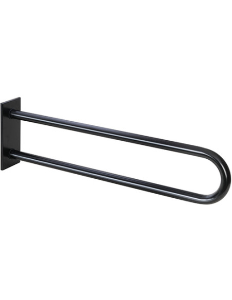 HELP: U-shape grab bar, 813 mm, black, with cover HELP: U-shape grab bar, 813 mm, black, with cover