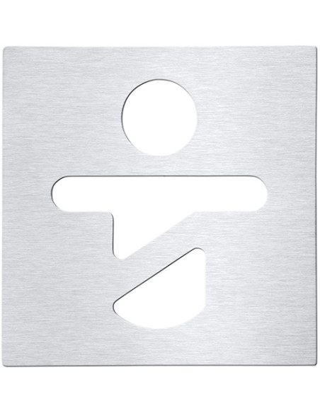 Pictogram - Baby changing room, square, matt Pictogram - Baby changing room, square, matt