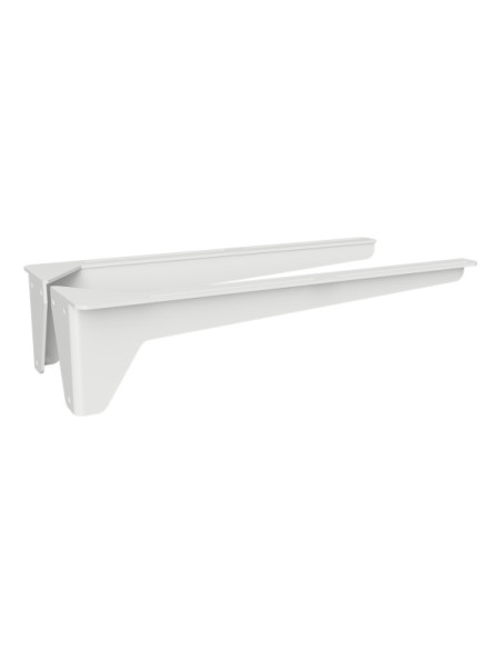 Washbasin console (pair), 400 mm, max load 30 kg, white Washbasin console (pair), 400 mm, max load 30 kg, white