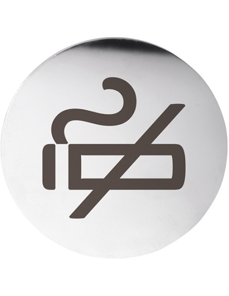 HOME: Pictogram – No smoking, circle, polished HOME: Pictogram – No smoking, circle, polished