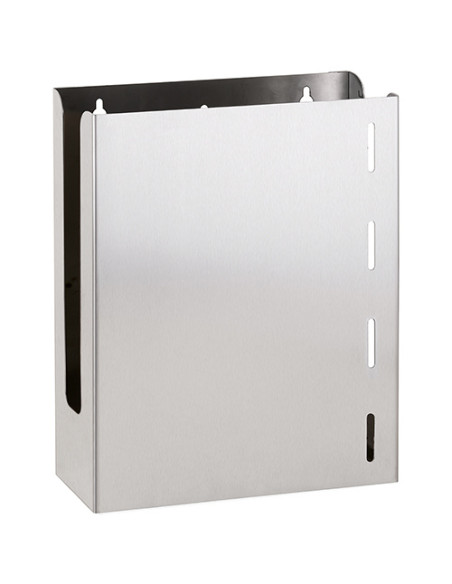 Paper towel dispenser, stainless steel, mat Paper towel dispenser, stainless steel, mat