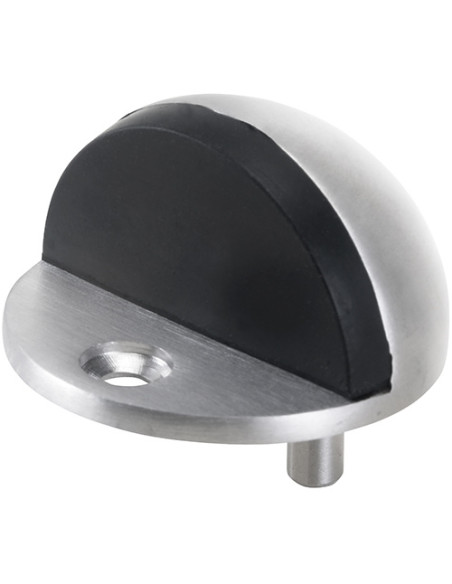 Door stop on floor, stainless steel, matt Door stop on floor, stainless steel, matt