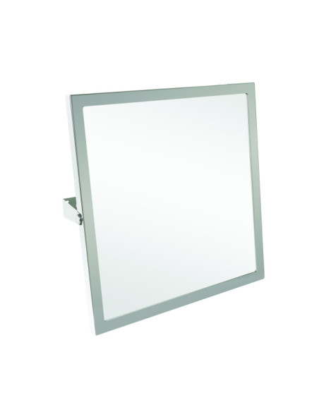 HELP: Tilting mirror, 600 x 600 mm, stainless steel, polished HELP: Tilting mirror, 600 x 600 mm, stainless steel, polished