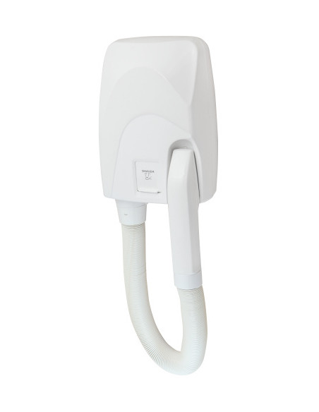 Hotel hair dryer, white