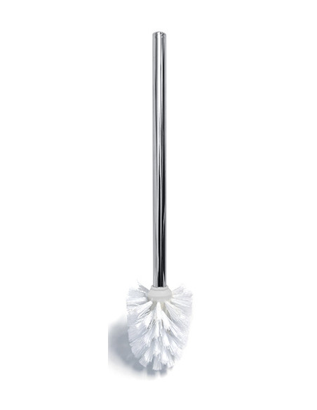 Spare toilet brush with handle for 102413012, 118413011, white