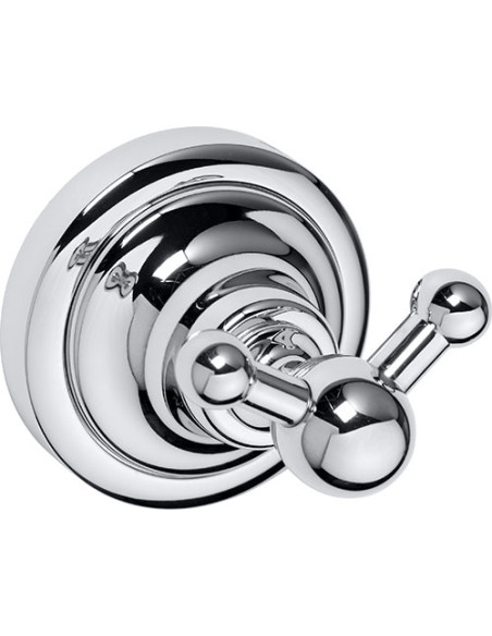 RETRO chrome: Double robe hook RETRO chrome: Double robe hook