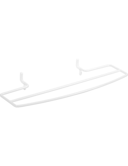 RAWELL: Radiator double towel holder 600 mm, white RAWELL: Radiator double towel holder 600 mm, white