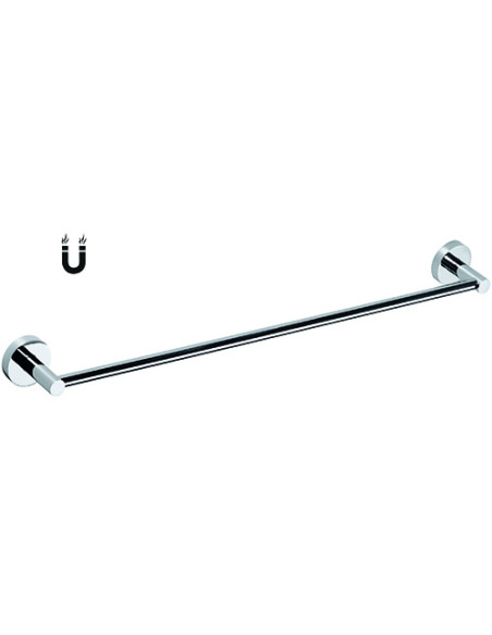RAWELL: Magnetic towel holder, 496 mm, polished RAWELL: Magnetic towel holder, 496 mm, polished