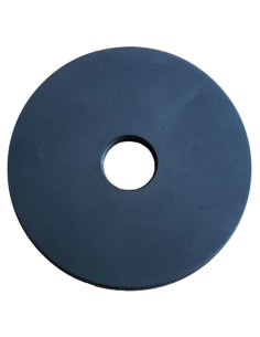 Black rubber cover, black