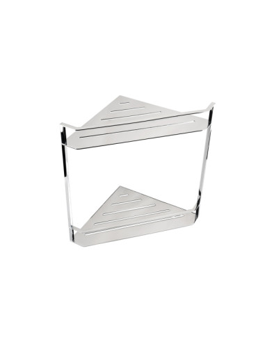 CYTRO: Double corner shower shelf