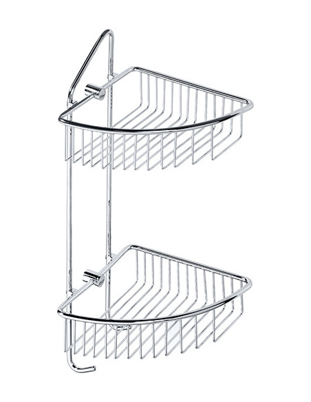 CYTRO: Double corner shower shelf