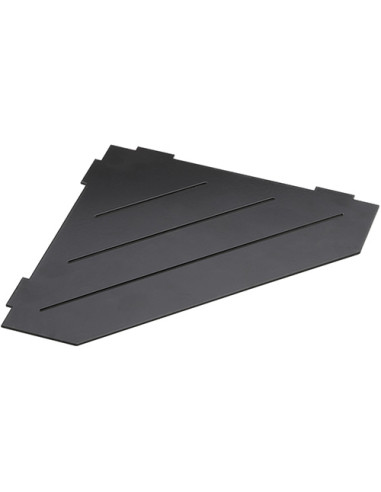 CYTRO: Shower shelf, black, matt