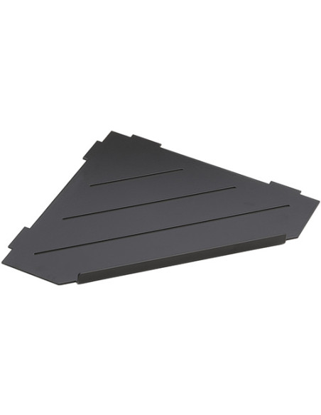 CYTRO: Shower shelf, black, matt