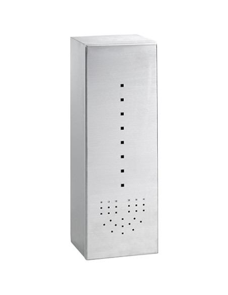 Toilet brush box, stainless steel, matt Toilet brush box, stainless steel, matt