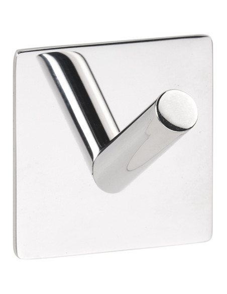 EASY: Single robe hook, polished EASY: Single robe hook, polished