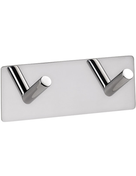 EASY: Hanger with 2 hooks, polished EASY: Hanger with 2 hooks, polished