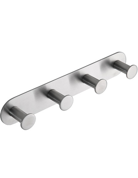 EASY: Hanger with 4 hooks, brushed EASY: Hanger with 4 hooks, brushed