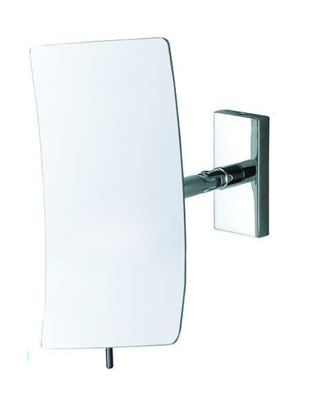 Cosmetic mirror with 360° joint,  245 × 130 mm