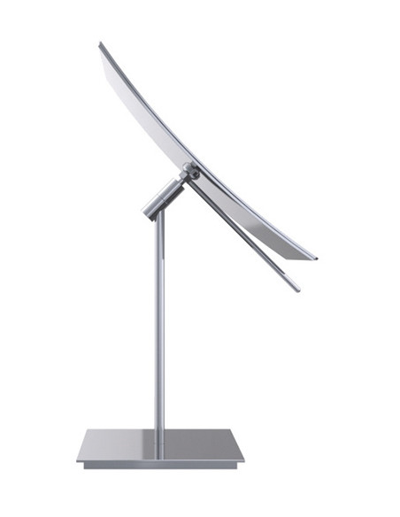 One-sided cosmetic mirror free standing 210 x 130 mm