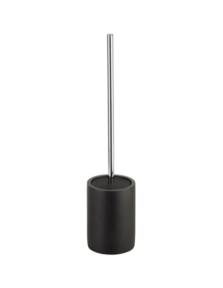 GAMMA: Round toilet brush holder free standing, black GAMMA: Round toilet brush holder free standing, black
