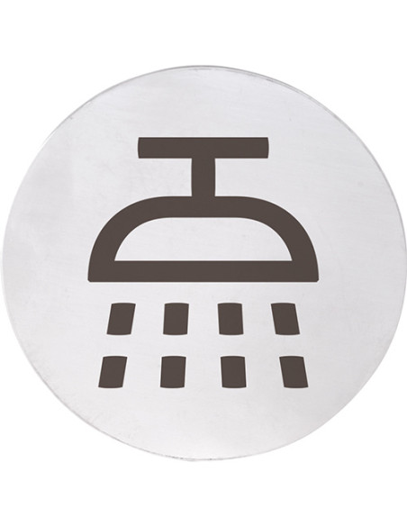 HOME: Pictogram – WC, shower, matt HOME: Pictogram – WC, shower, matt