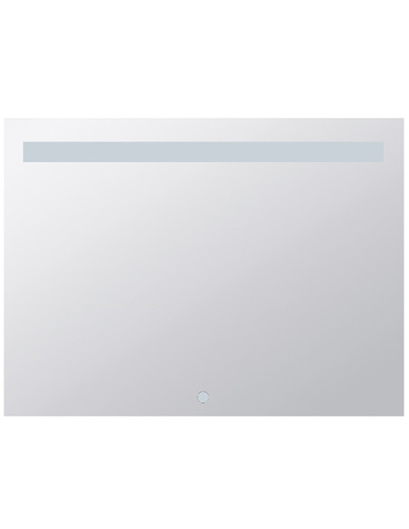 Mirror with LED lighting 800 x 600 mm, touch sensor