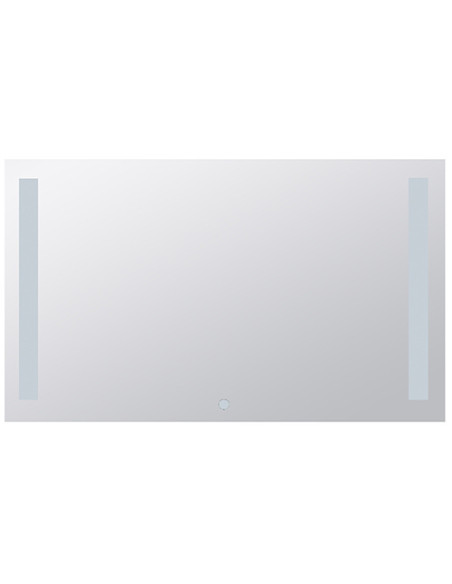 Mirror with LED lighting 1000 × 600 mm, touch sensor