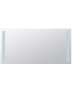Mirror with LED lighting 1200 x 600 mm, touch sensor