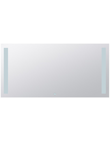 Mirror with LED lighting 1200 x 600 mm, touch sensor