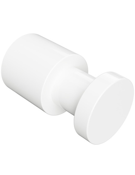 WHITE: Single robe hook WHITE: Single robe hook