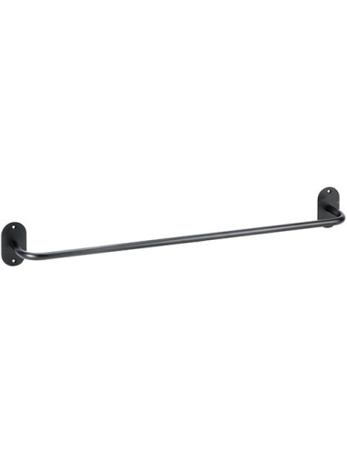 EASY01: Towel holder 600 mm, black