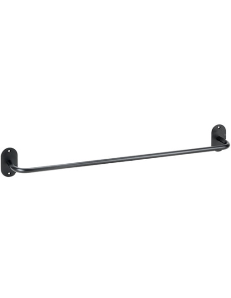 EASY01: Towel holder 600 mm, black