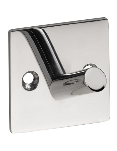 EASY01: Single robe hook, polished EASY01: Single robe hook, polished
