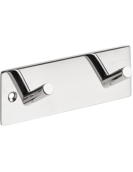 EASY01: Hanger with 2 hooks, polished EASY01: Hanger with 2 hooks, polished