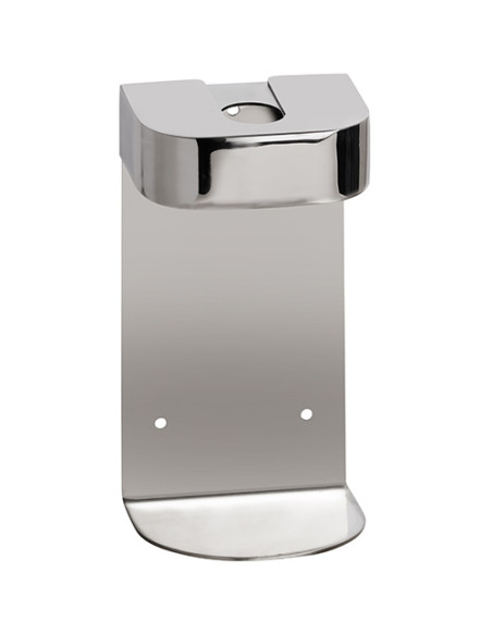 Holder for soap dispenser, round, polished Holder for soap dispenser, round, polished