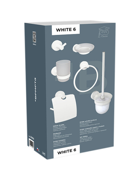 SET WHITE, 6 pcs SET WHITE, 6 pcs