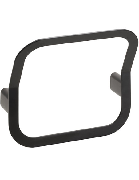 ORGANIC BLACK: Ring towel holder