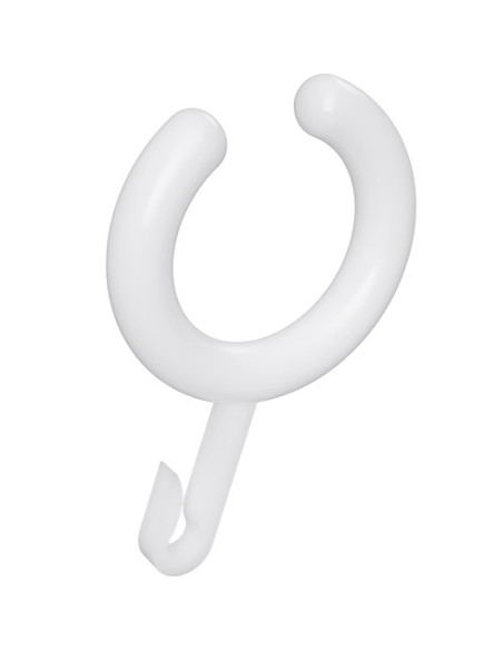 Plastic hooks for shower curtains (12 pcs.) Plastic hooks for shower curtains (12 pcs.)