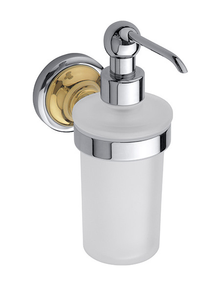 RETRO gold/chrome: Soap dispenser 230 ml