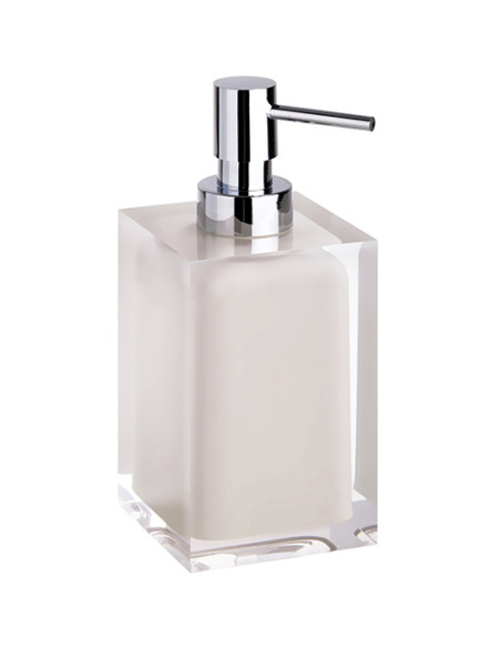 VISTA: Soap dispenser free standing, 250 ml, beige VISTA: Soap dispenser free standing, 250 ml, beige