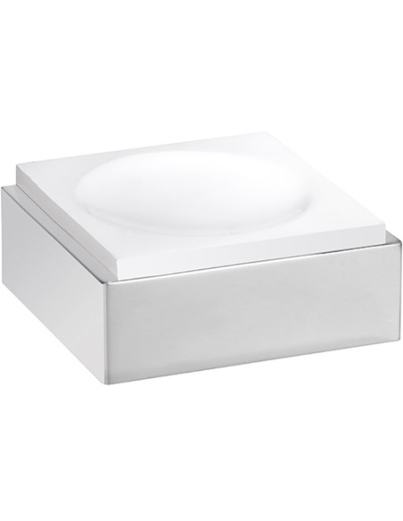 GAMMA: Soap dish, white