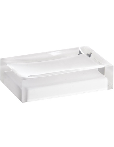 VISTA: Soap dish free standing, white VISTA: Soap dish free standing, white