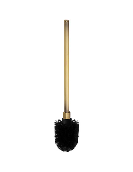 Spare WC brush with handle RETRO - black brush Spare WC brush with handle RETRO - black brush
