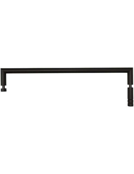 DARK: Towel holder for glass door, 450 mm DARK: Towel holder for glass door, 450 mm